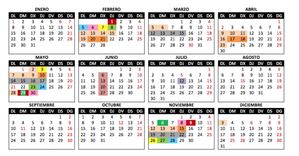 calendario btc